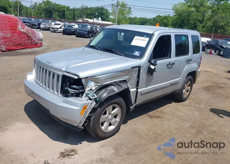 2012 Jeep Liberty Sport из США, поврежденный, VIN 1C4PJMAK4CW101403